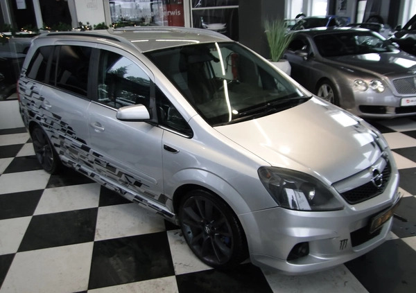 Opel Zafira cena 22900 przebieg: 257397, rok produkcji 2005 z Siechnice małe 529